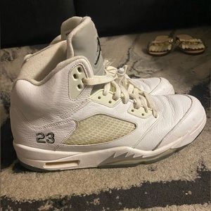 Jordan 5 Metallic White 2015